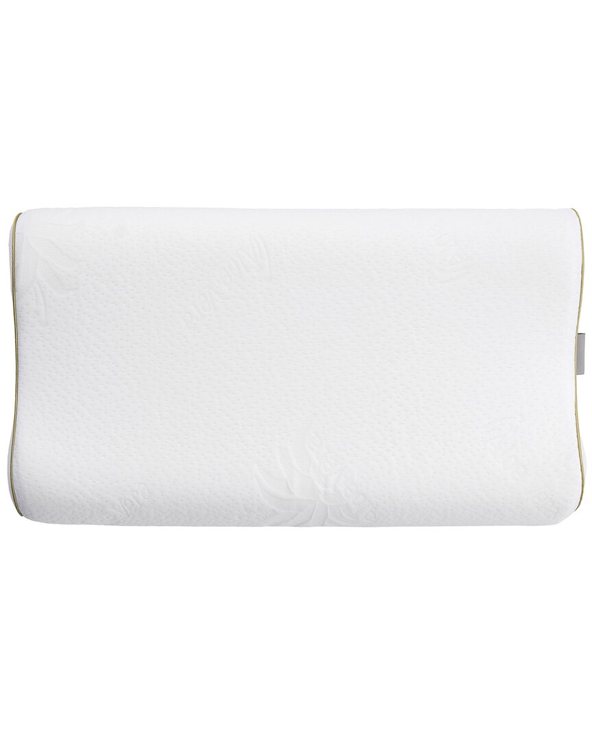Enchante Home Sandwich Visco Pillow In White