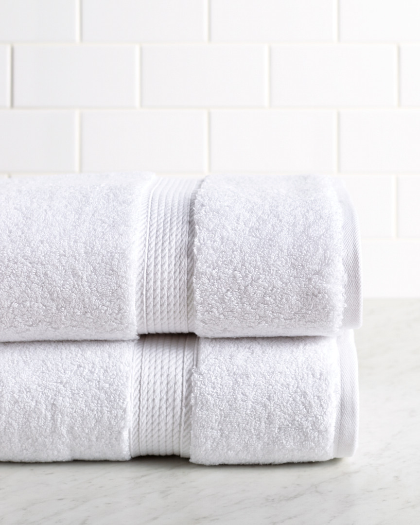 Home City Set Of Two Premium Combed Cotton Bath Towels
