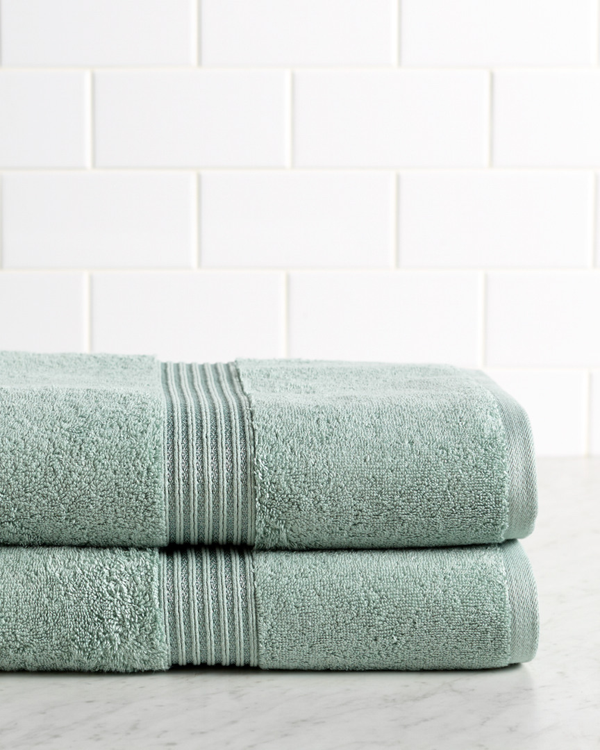 Superior Solid 2pc Bath Sheet Towel Set