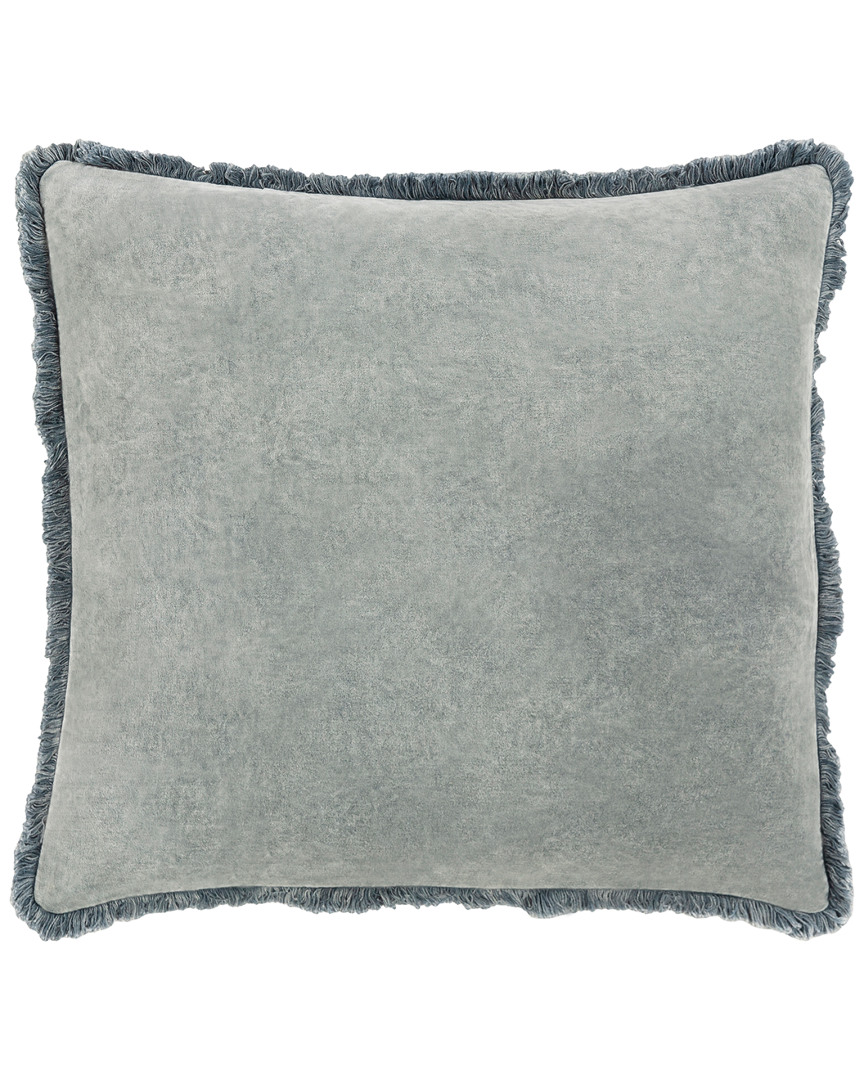 Shop Surya Washed Velvet Decorative Pillow