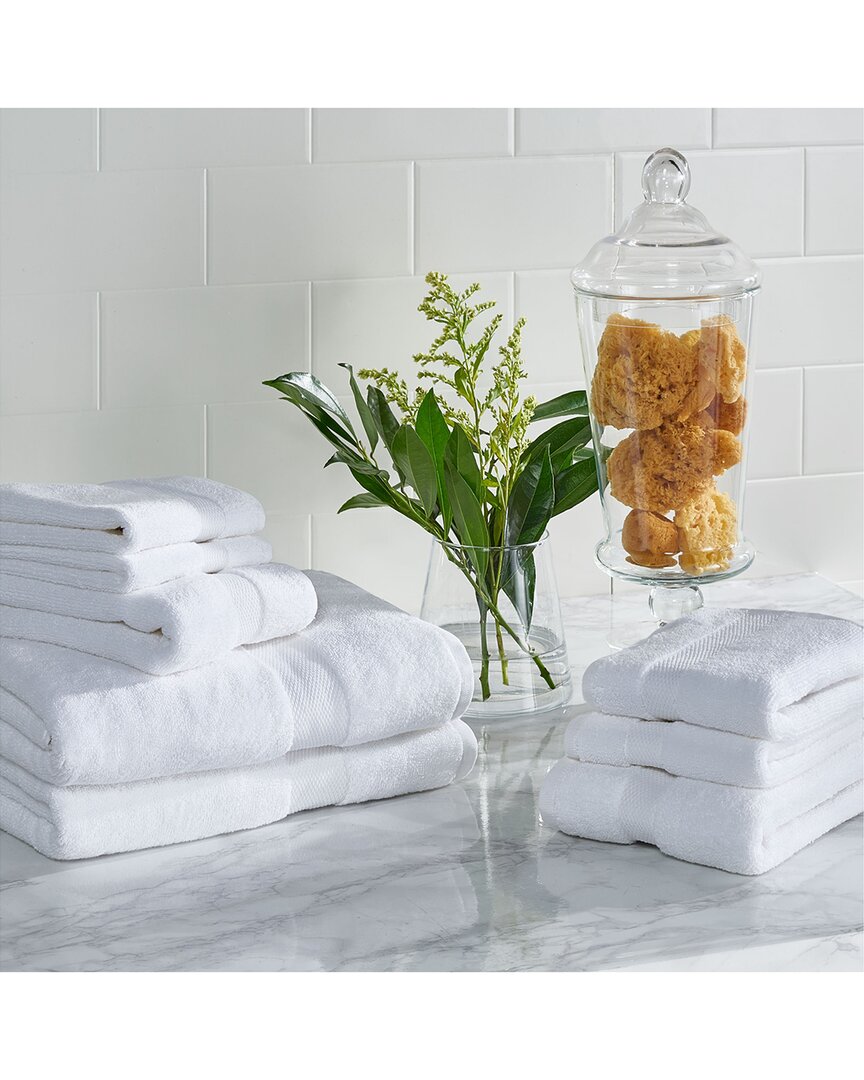 Shop Safavieh Plush 8pc Towel Bundle In White