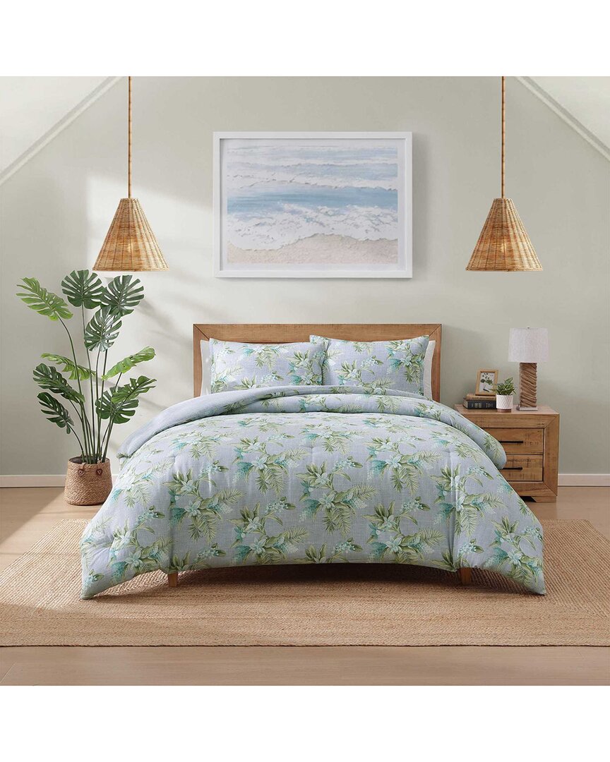 Tommy Bahama Floral Enchantment 100% Cotton Comforter Set In Multi