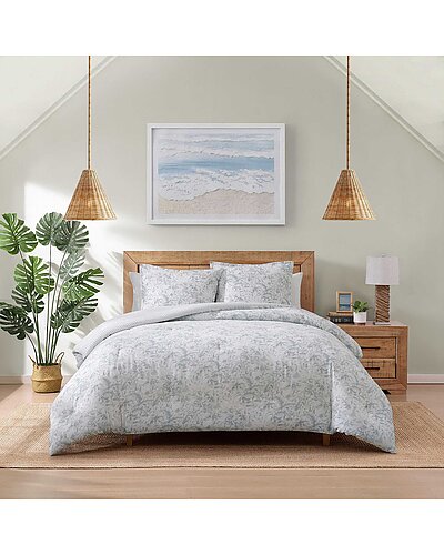 King Size Tommy Bahama Orchid Bay 100% Cotton Comforter Set