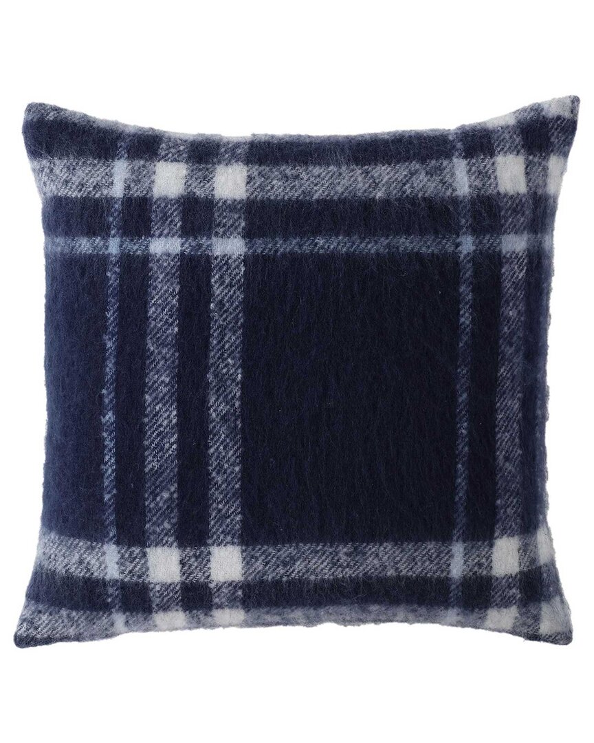 Nautica Ryan Cove Plaid Soft Decorative Pillow In Blue