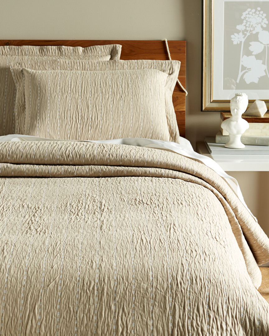 Belle Epoque Skip Stitch Coverlet Collection In Nocolor