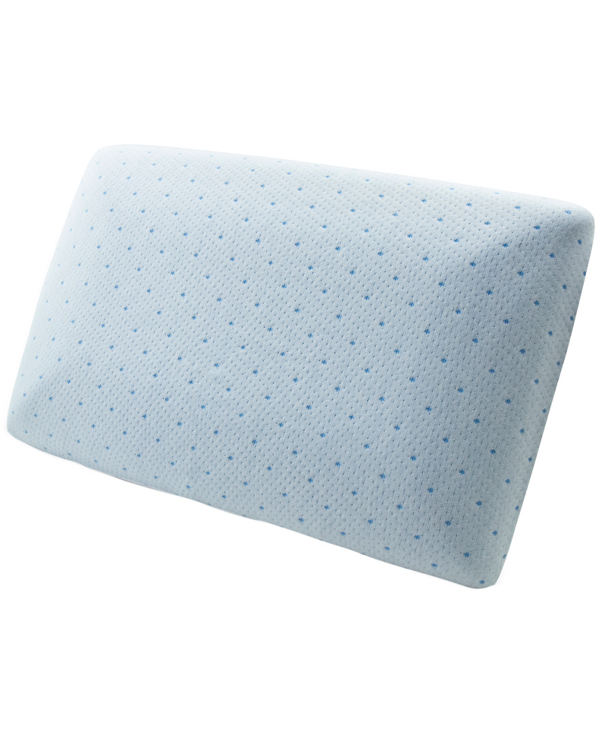 Rio Dnu  Arctic Sleep By Pure Rest Cool-blue Memory Foam Conventional Pillow