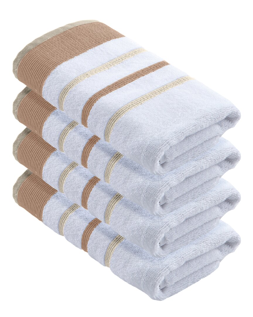Linery & Co Luxury Cotton Decorative Towel Set In Multi