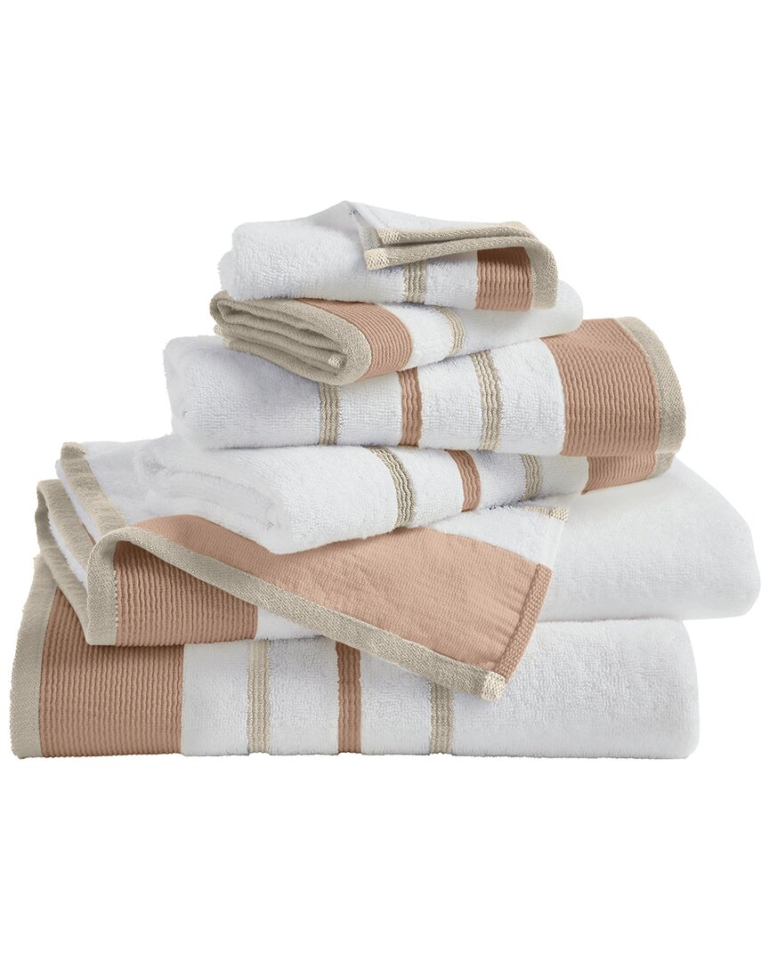 Linery & Co Luxury Cotton Decorative Towel Set In Multi