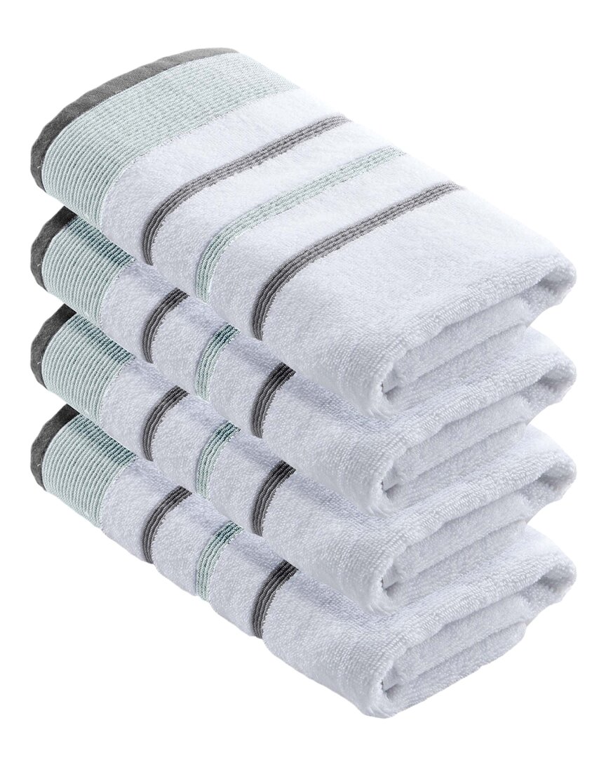 Linery & Co Luxury Cotton Decorative Towel Set In Multi