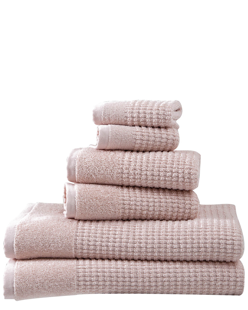 Ozan Premium Home Sorano Collection 6pc Tukish Cotton Towel Set