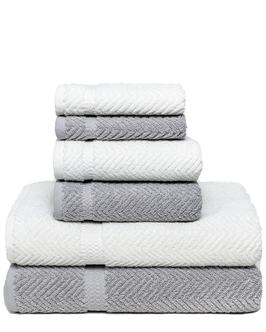 Ozan Premium Home Serenity Collection 6pc Towel Set