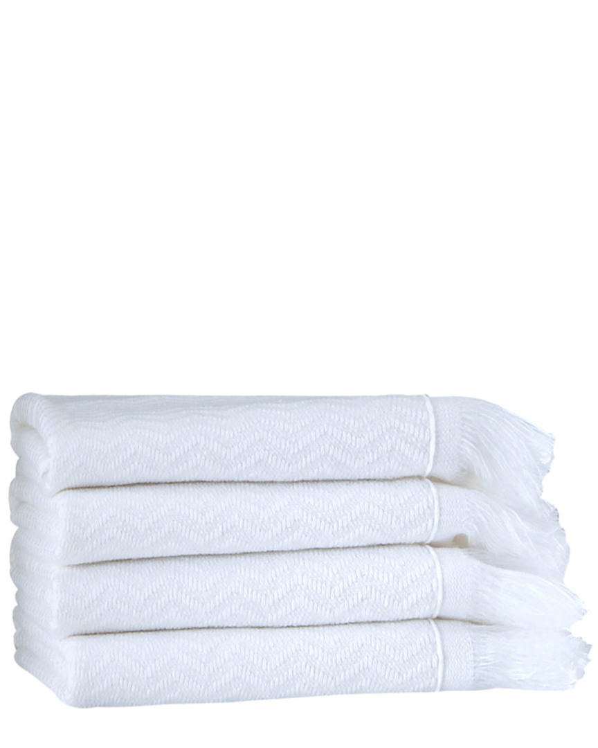 Ozan Premium Home Luciana Collection 4pc Washcloth Set