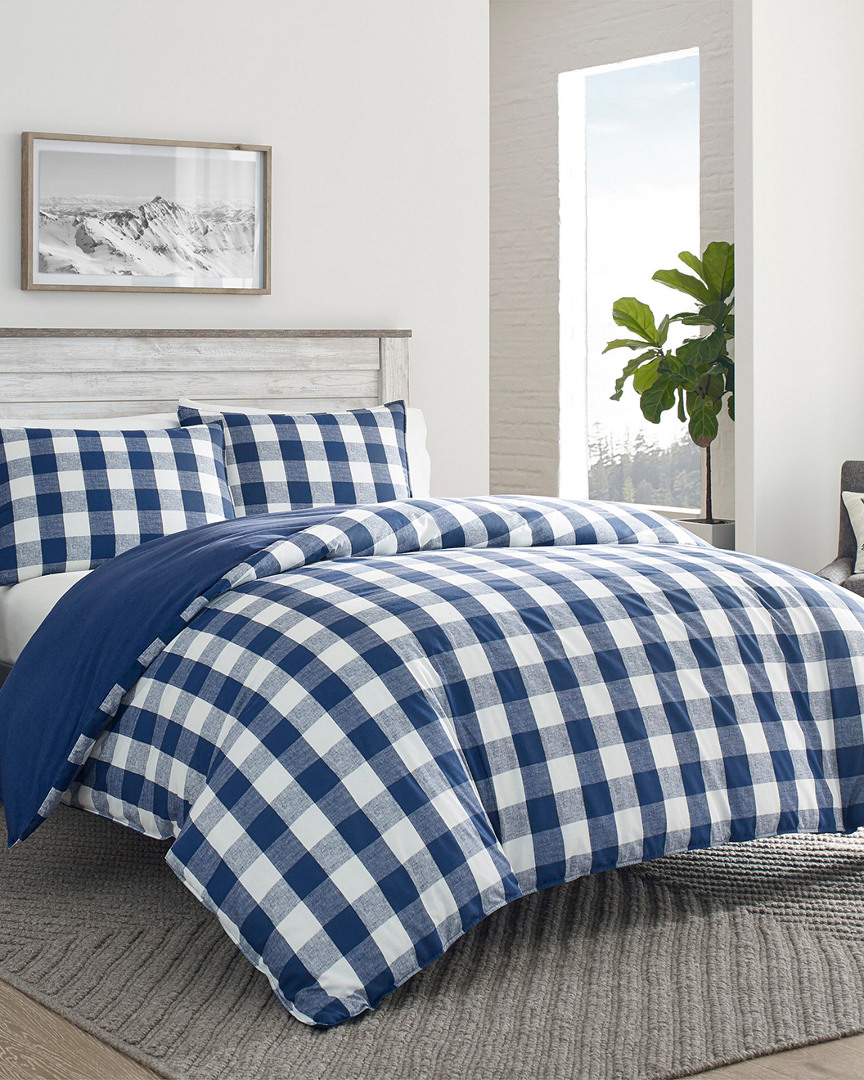 Eddie Bauer Lakehouse Plaid Blue Comforter Set