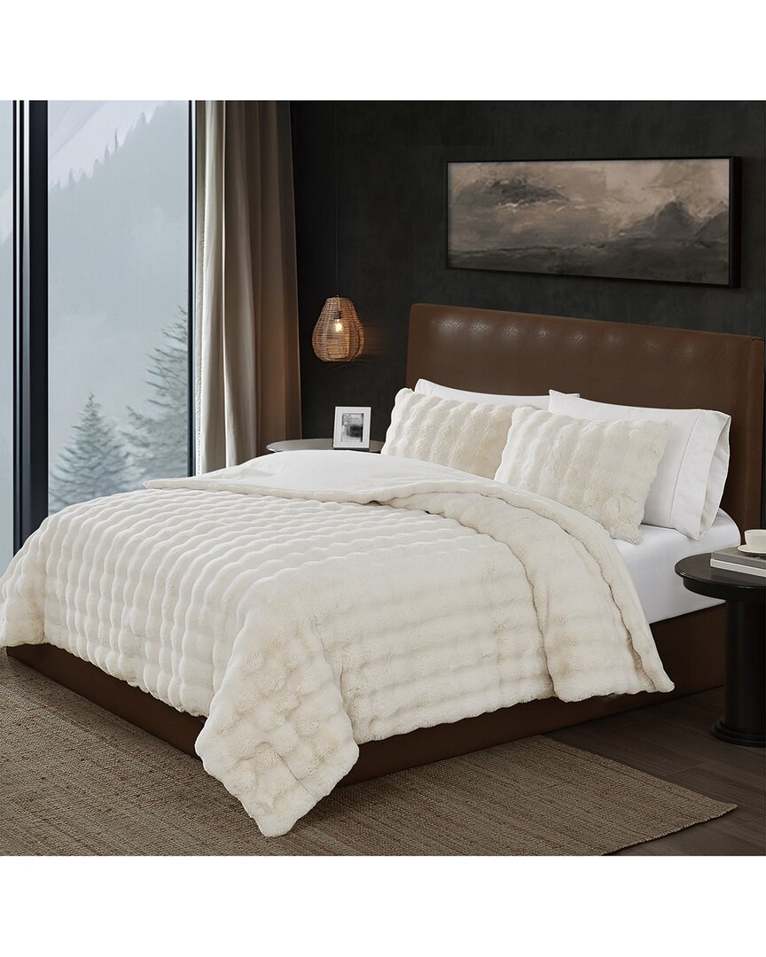 Frye Bubble Comforter Set In Neutral