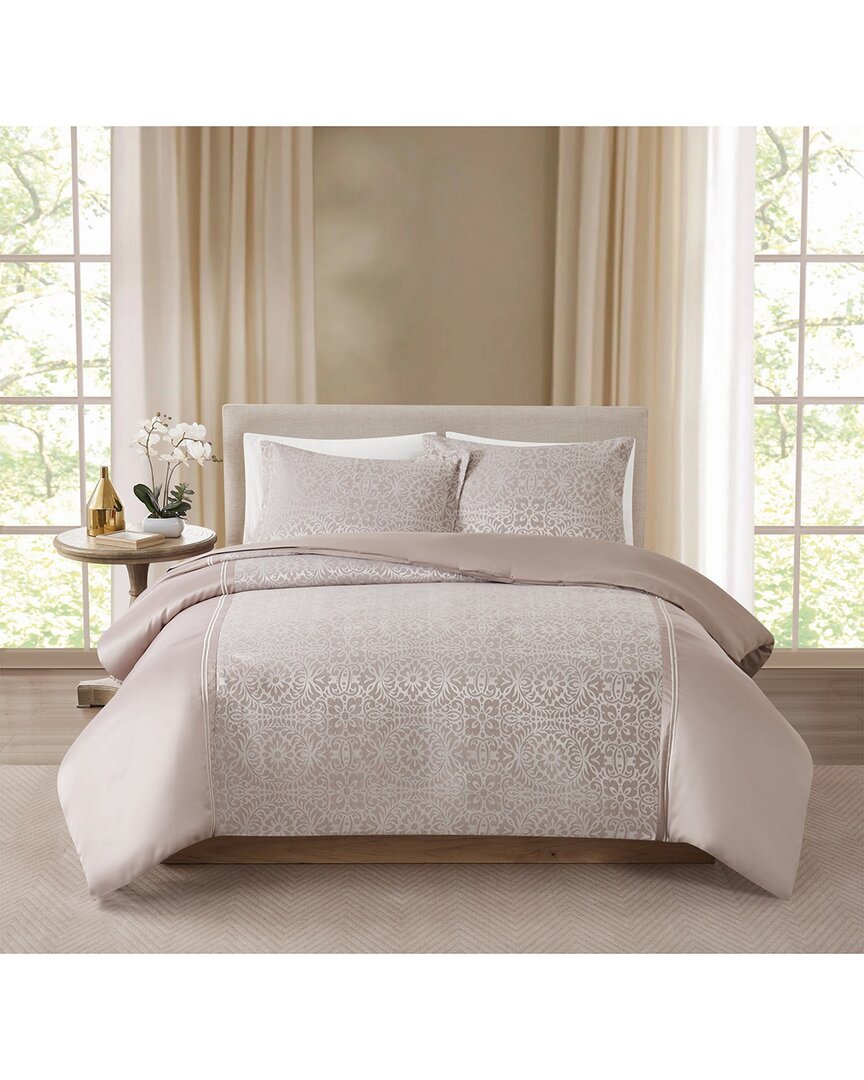 Borghese Roma Thalia Comforter Set In Pink