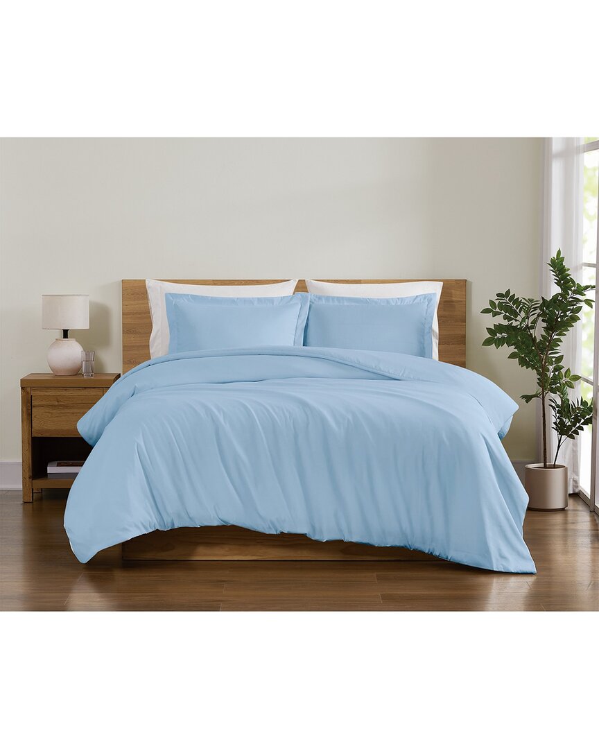 Truly Soft Everyday Duvet Set In Blue