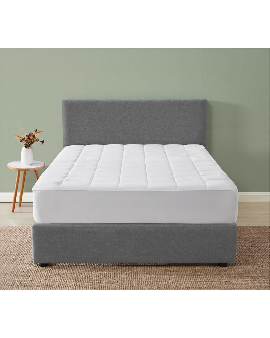 Truly Soft Waterproof & Moisture Wicking Mattress Pad In White