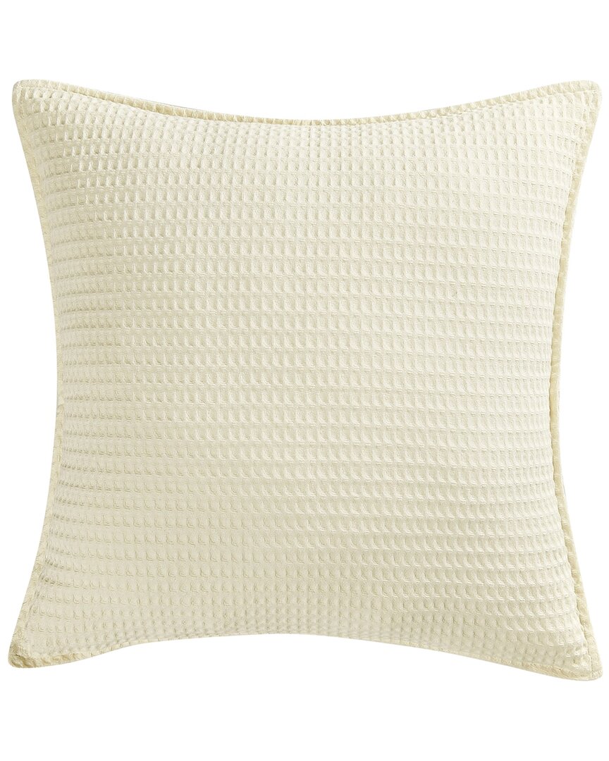 Cannon Heritage Cotton Waffle Decorative Pillow In Neutral
