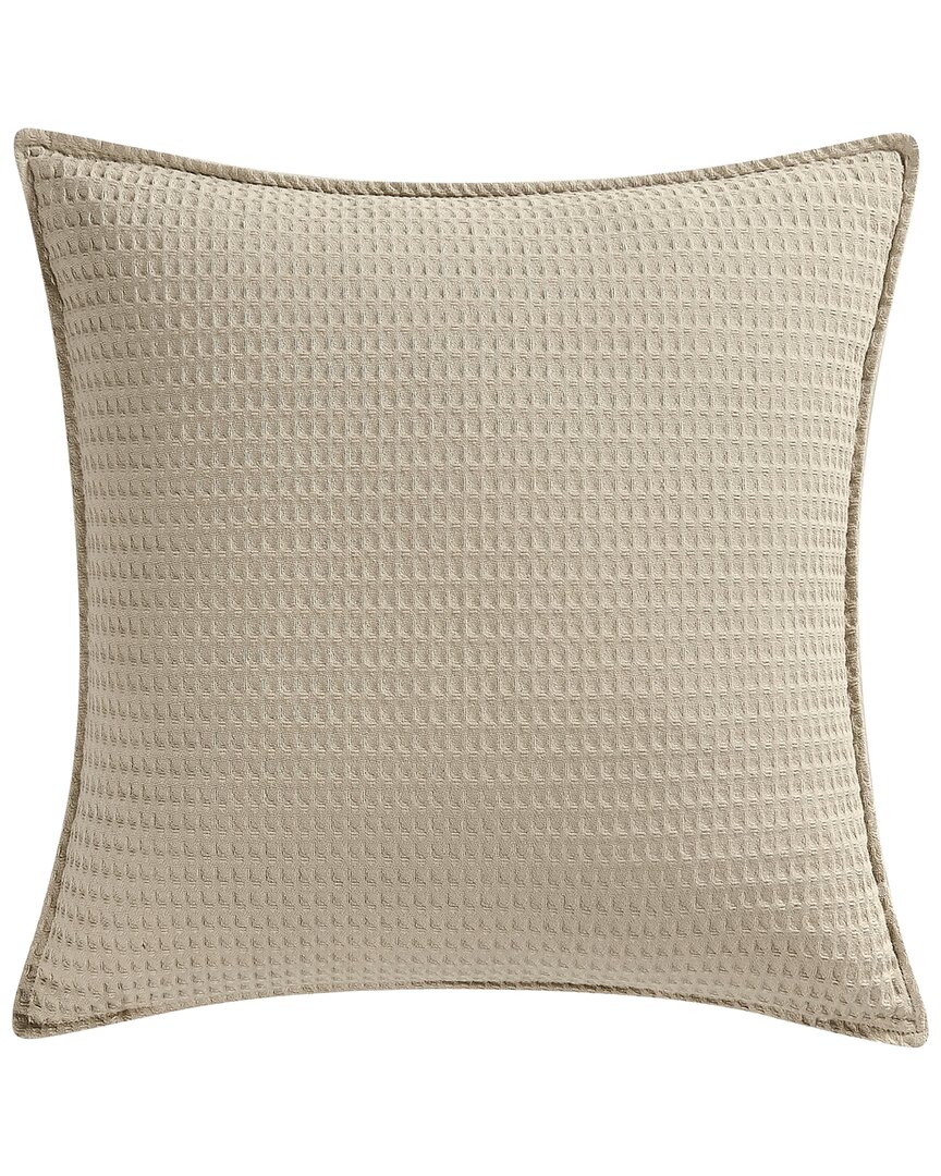 Cannon Heritage Cotton Waffle Decorative Pillow In Neutral