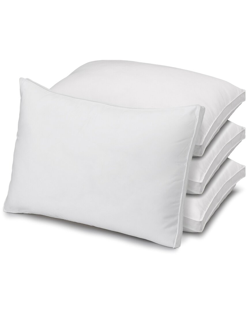 Ella Jayne 4pk Plush Down-alternative Pillows In White