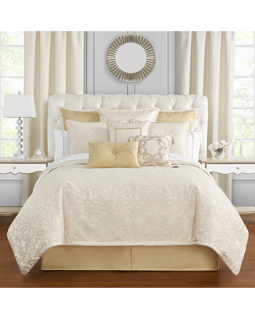 Waterford Valetta 6pc Comforter Set In Ivory
