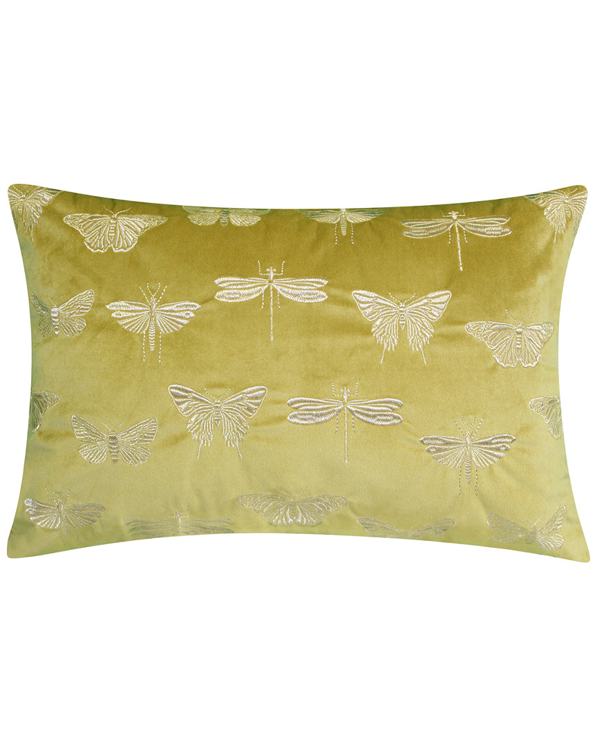 Edie Home Butterfly Decorative Throw Pillow In Multi