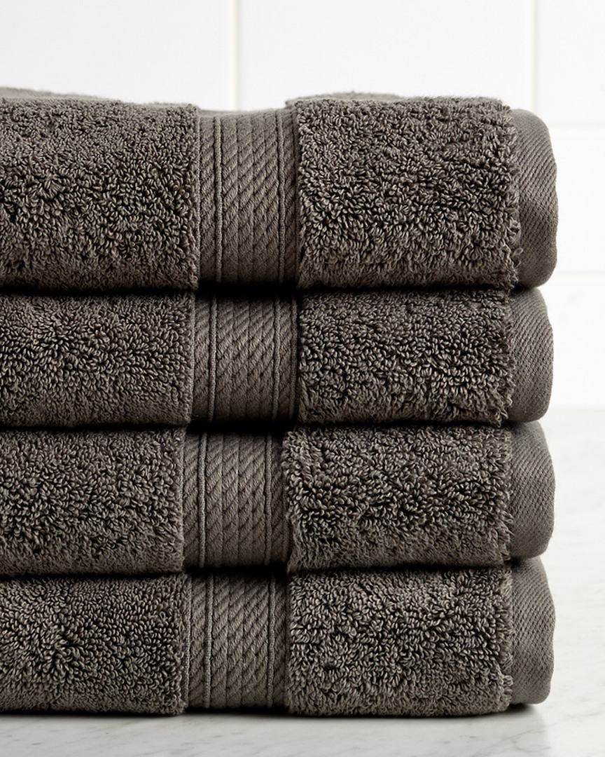 Superior Highly Absorbent 4pc Ultra Plush Hand Towel Set