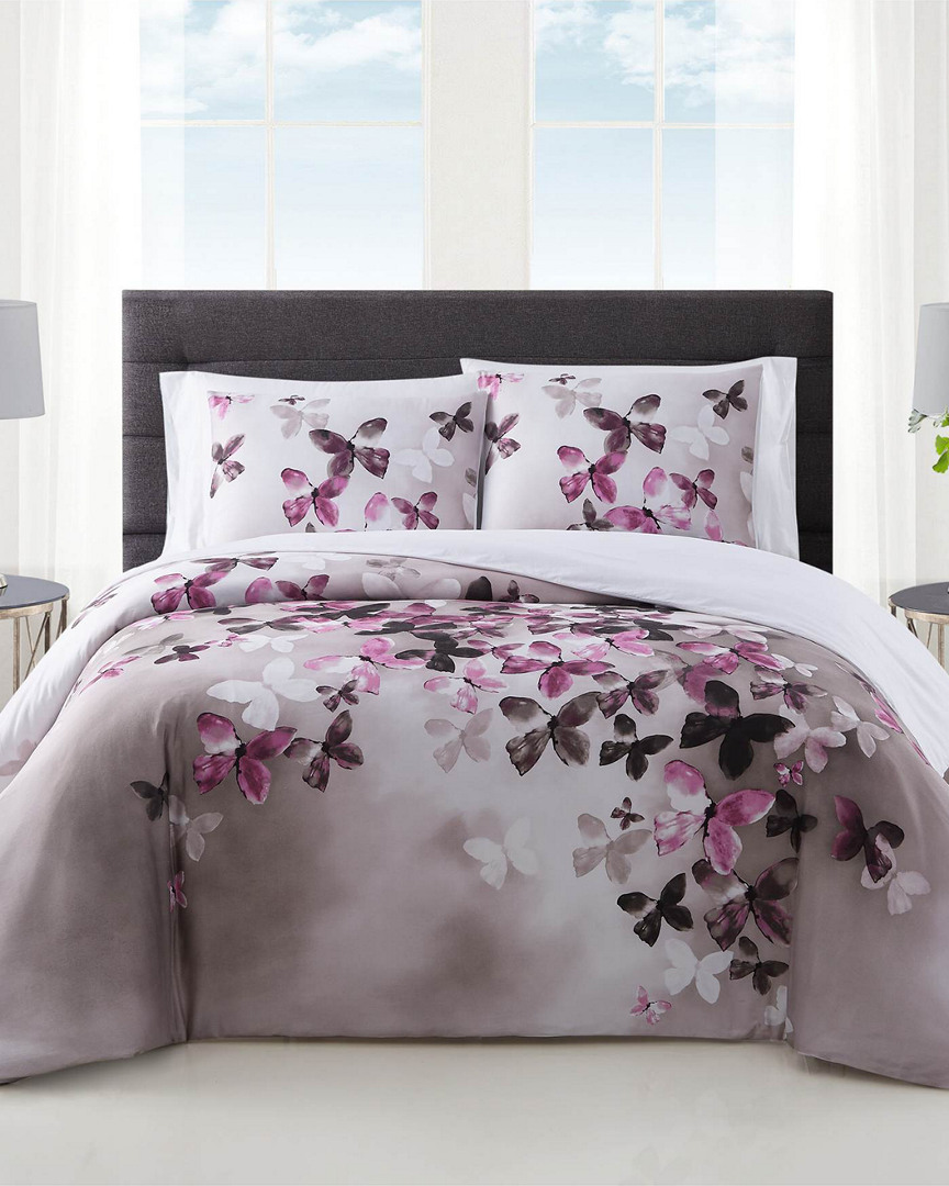 Vince Camuto Lissara 3pc Comforter Set In Multi