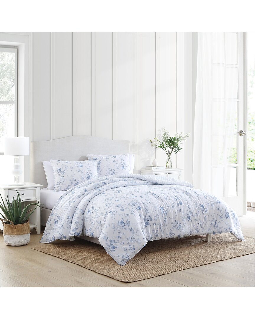 Laura Ashley Belinda Comforter Bedding Set In Blue