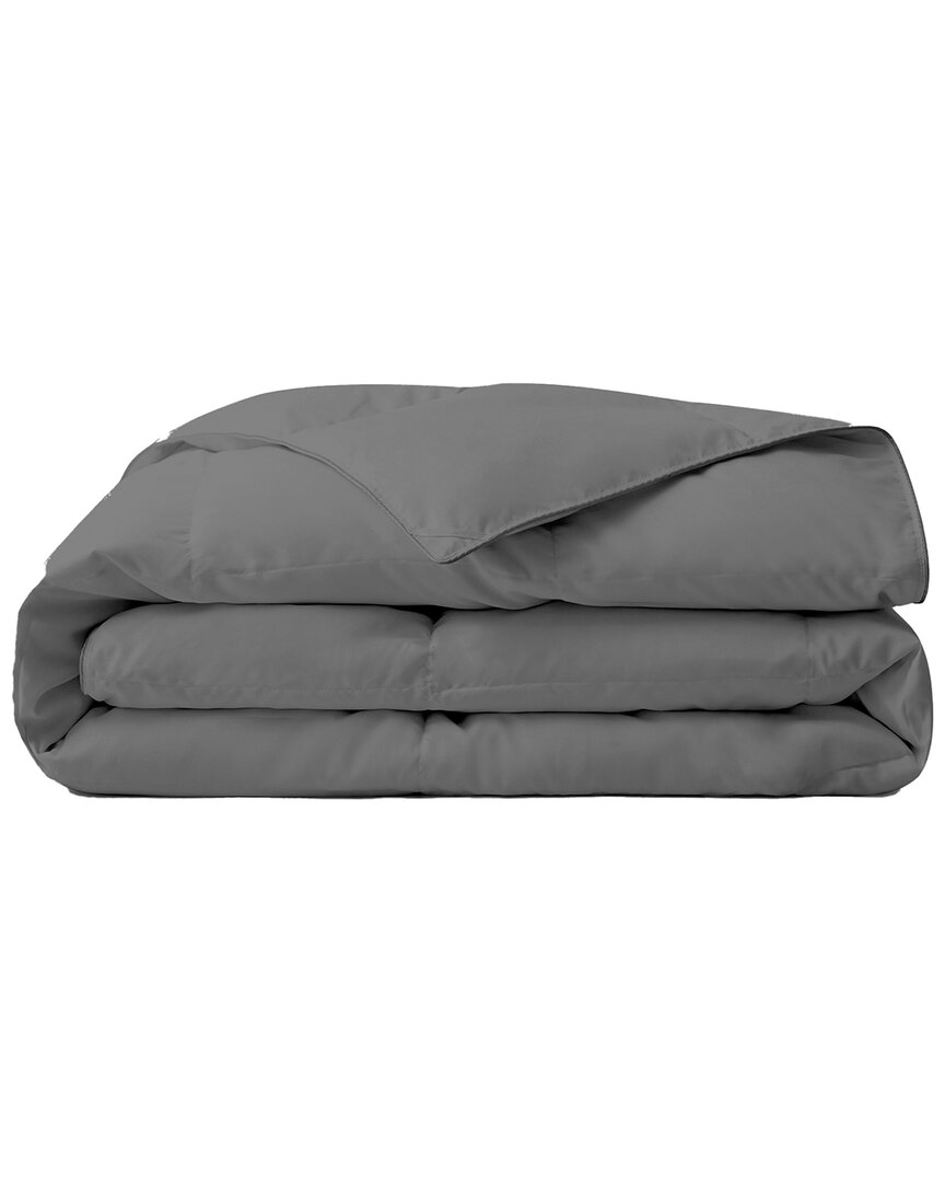 Unikome Light Warmth Comforter For Better Sleep In Gray