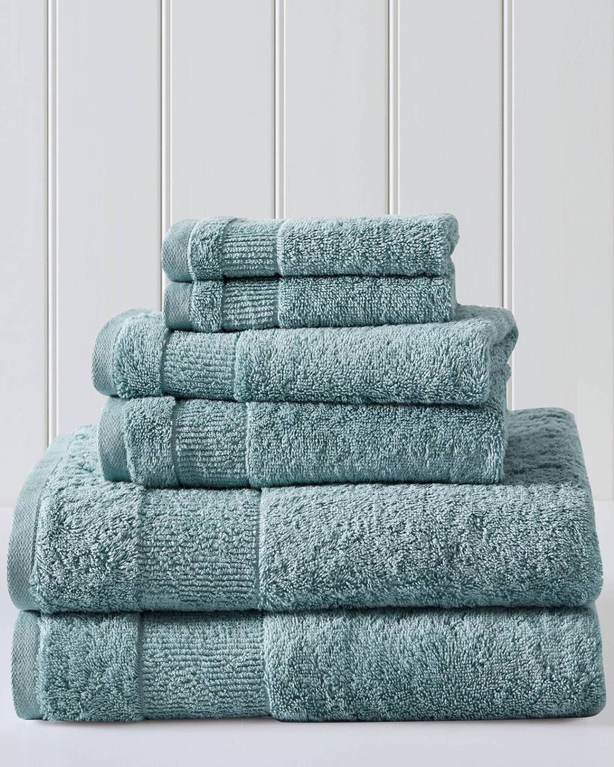 Tommy Bahama Island Retreat 6pc Blue Towel Set In Blue