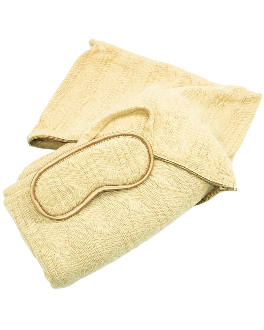 Portolano Travel Set In Cables Design In Neutral