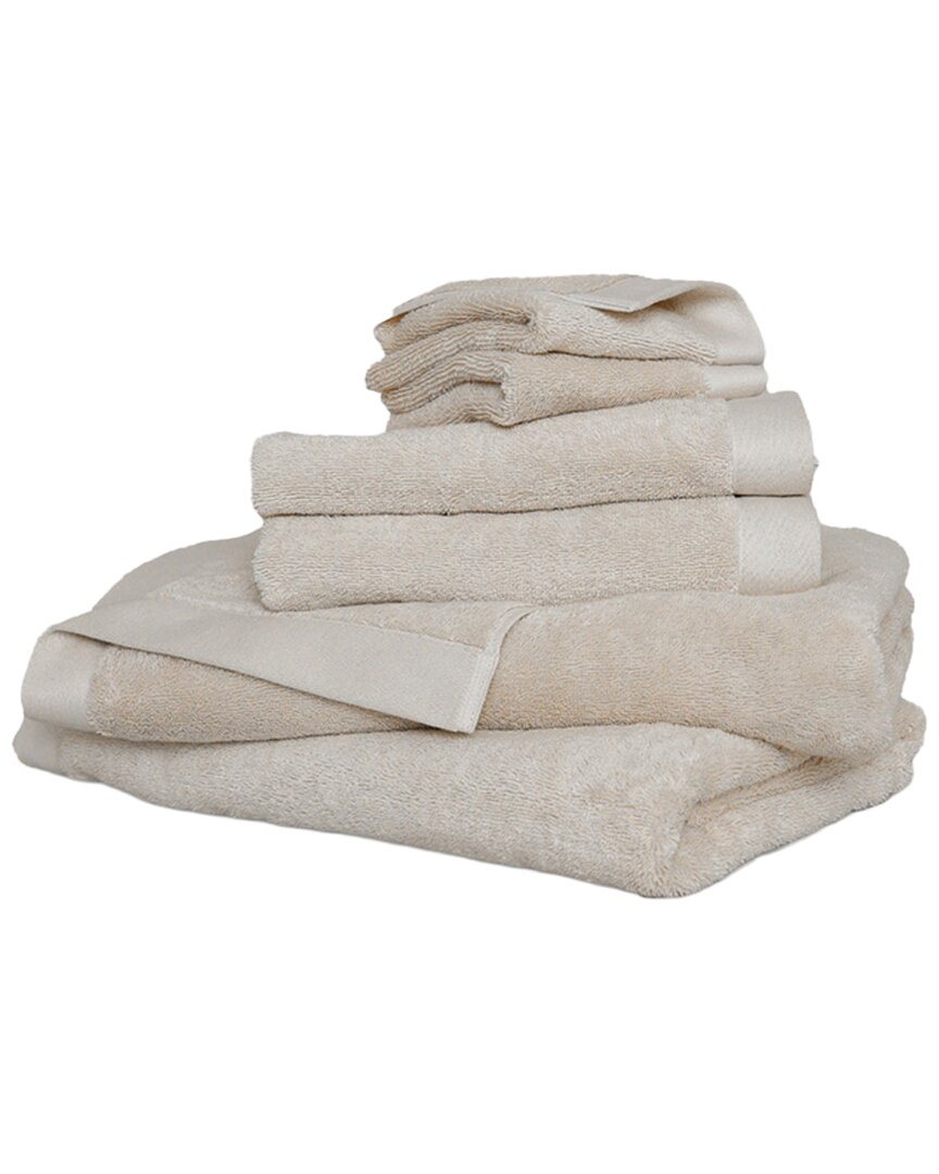 Rest And Reset Rest & Reset Oasis Towels 6pc Towel Set In Birch