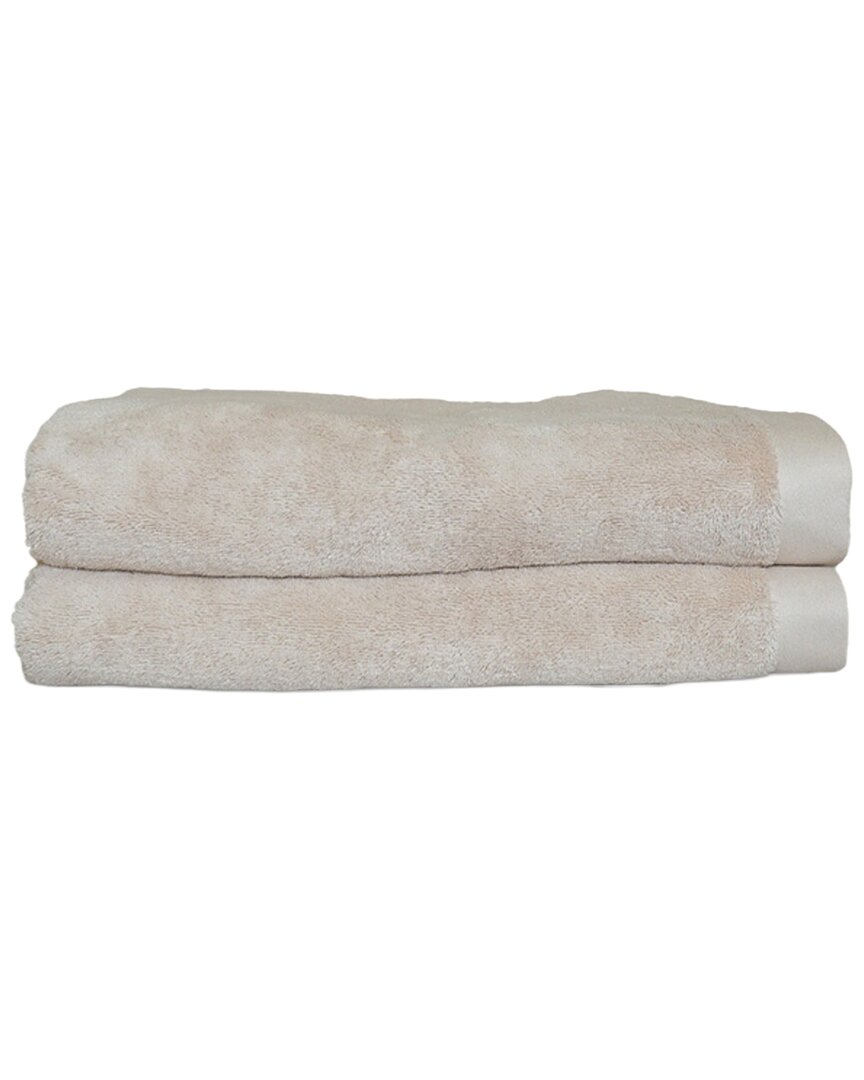 Rest And Reset Rest & Reset Oasis Towels 2pc Towel Set In Birch