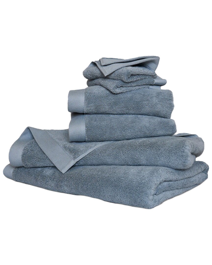 Rest And Reset Rest & Reset Oasis Towels 6pc Bath Sheet Set In Quarry