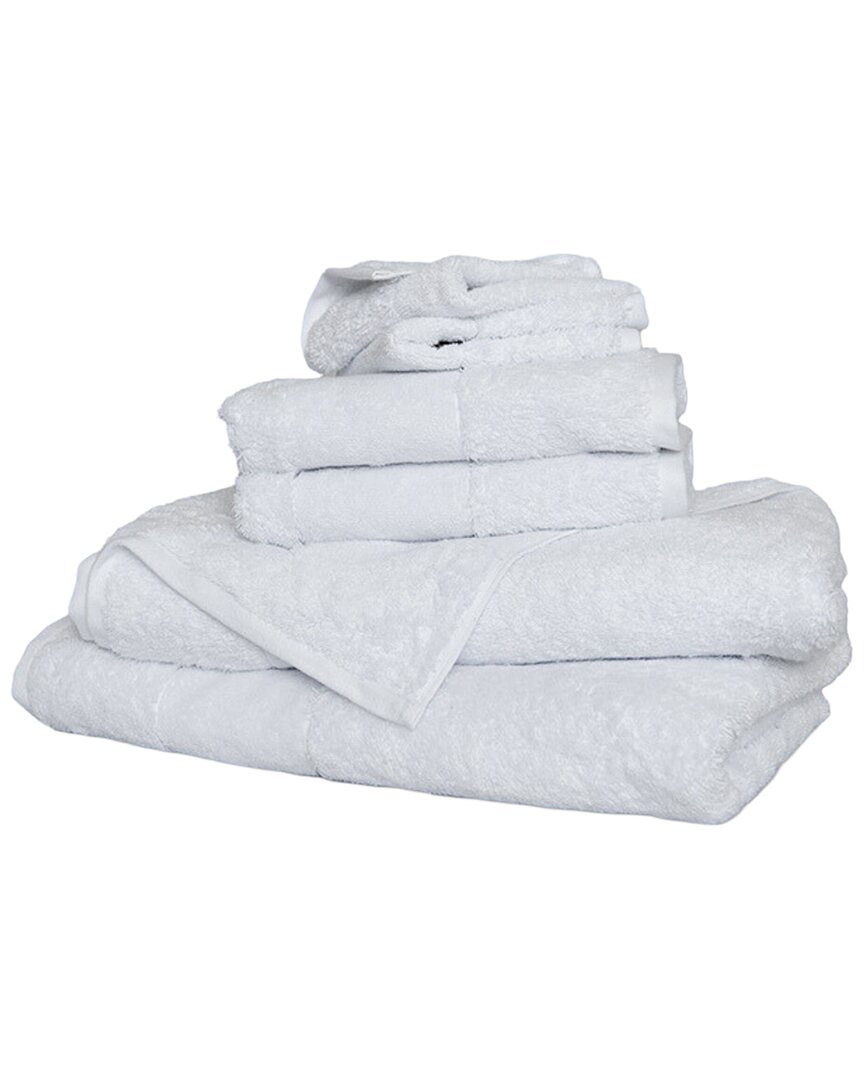 Rest And Reset Rest & Reset Ritual Towel 6pc Towel Set In White