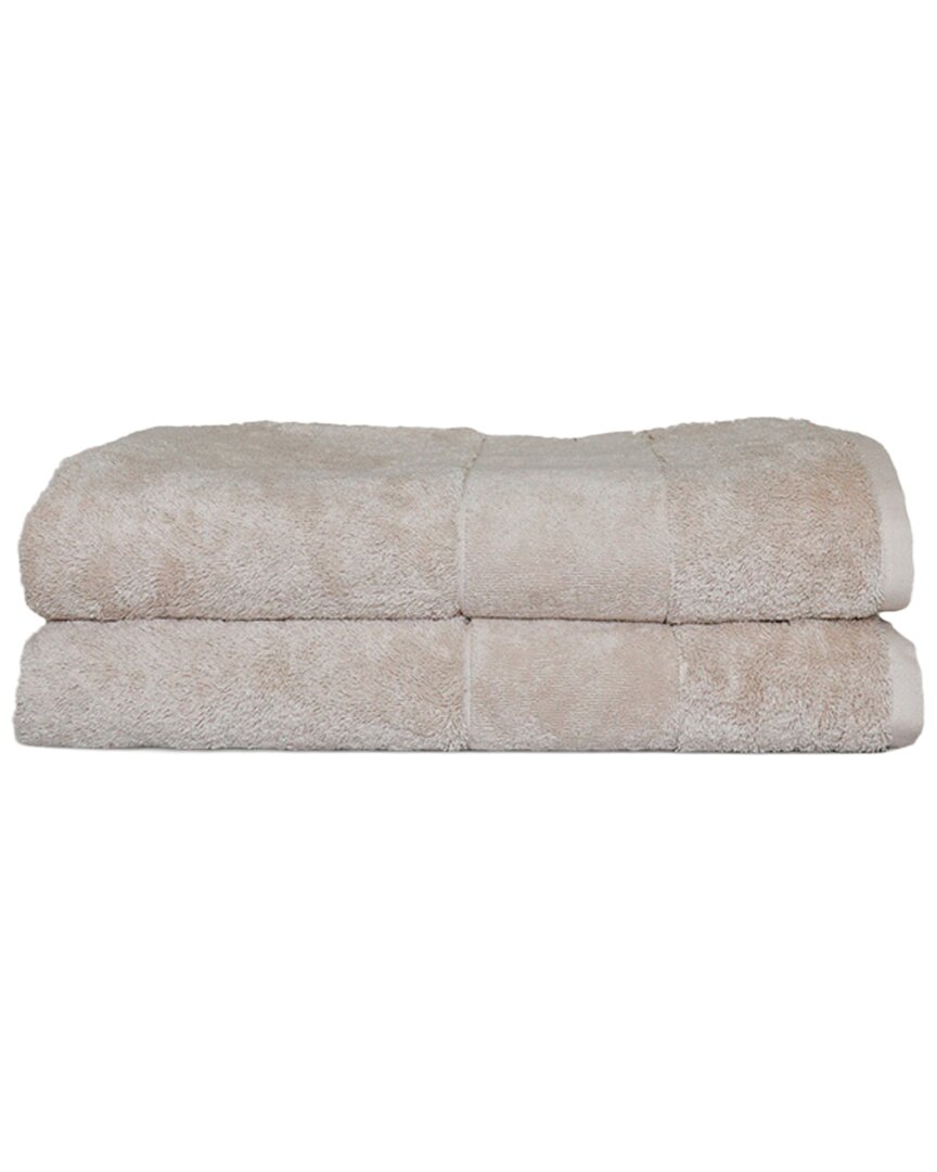 Rest And Reset Rest & Reset Ritual Towel 2pc Bath Sheet Set In Birch