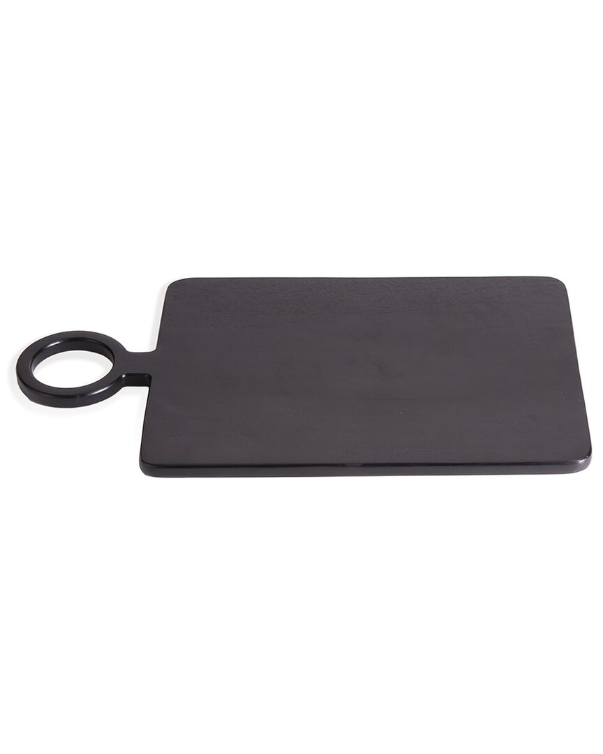 Napa Home & Garden Nox Serving Board Medium In Black