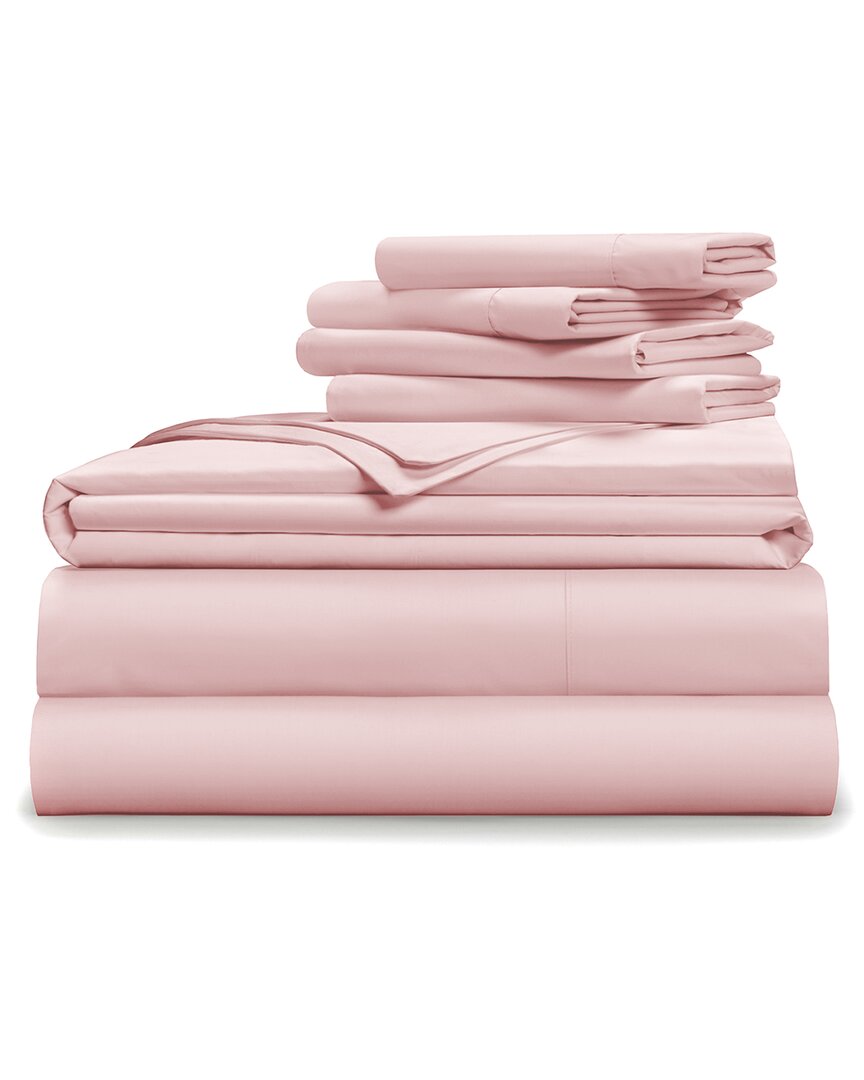 Pillow Guy & Pillow Gal Cool & Crisp Percale 7pc Bundle