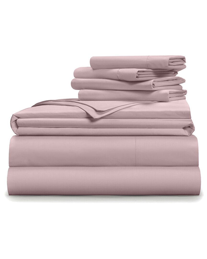 Pillow Guy & Pillow Gal Cool & Crisp Percale 7pc Bundle