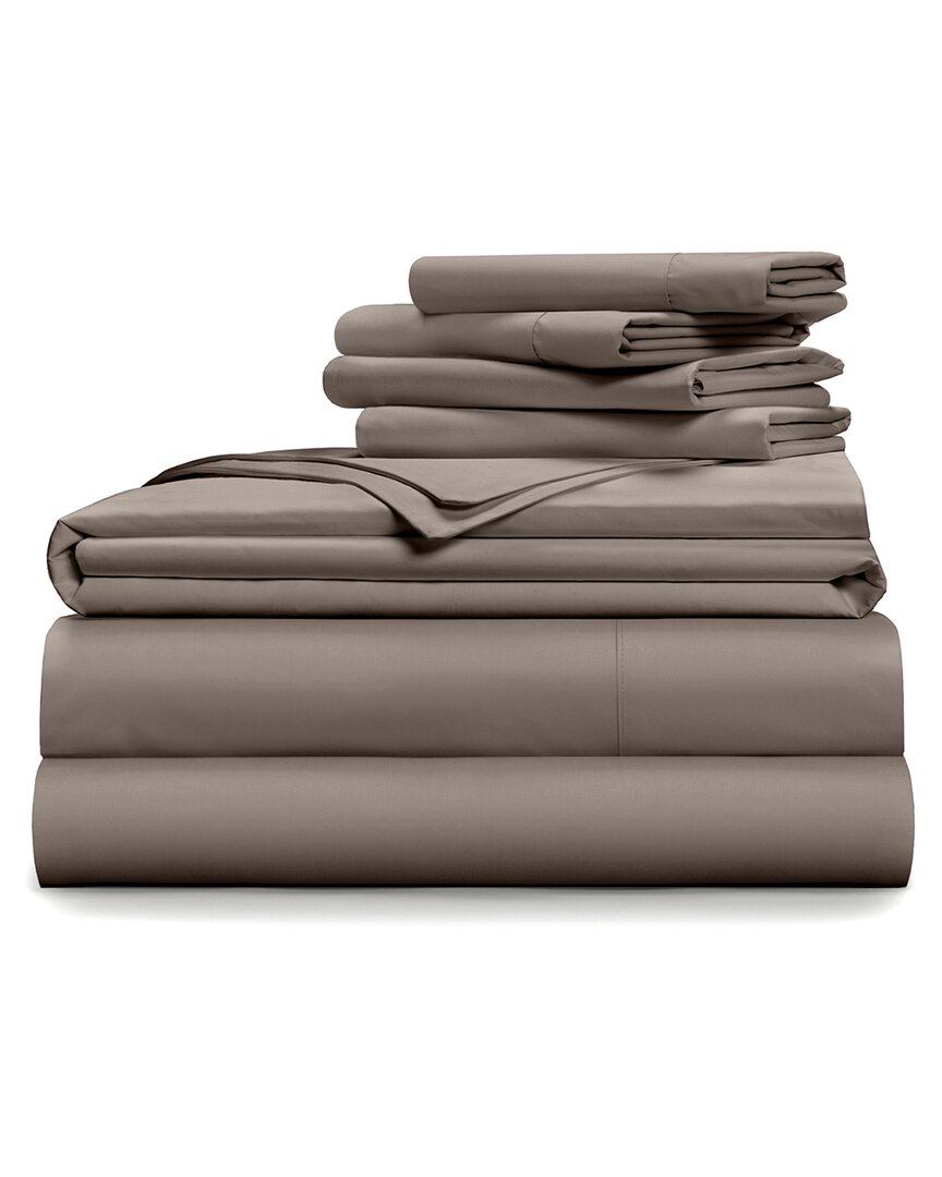 Pillow Guy & Pillow Gal Cool & Crisp Percale 7pc Bundle