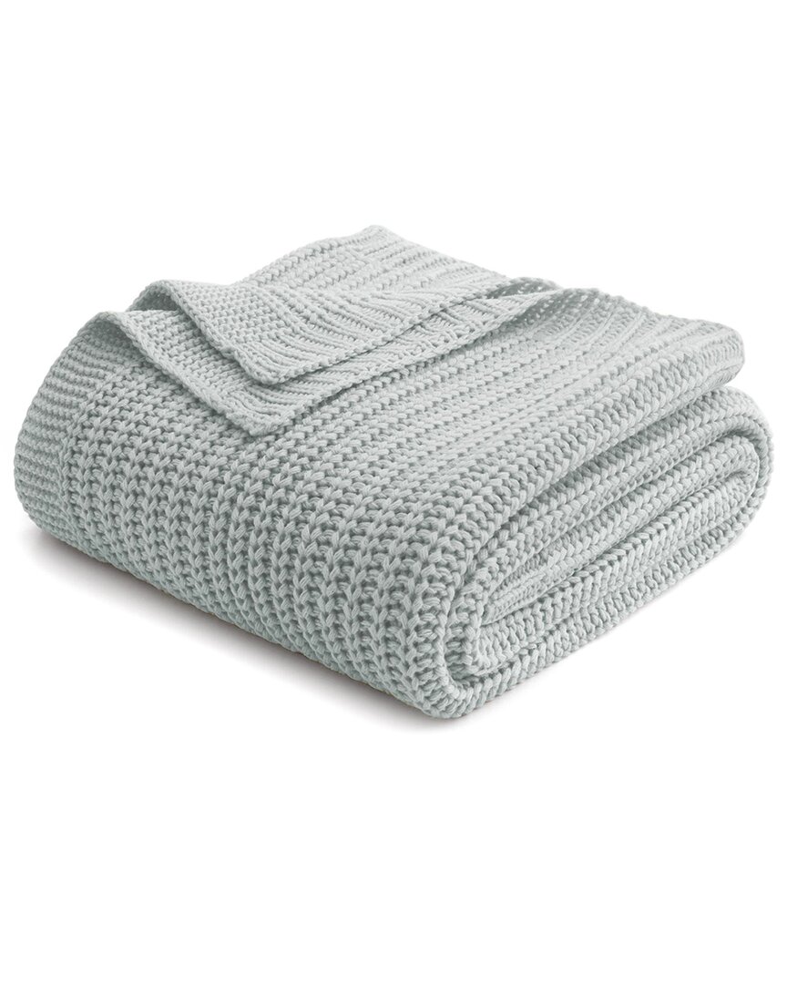 Unikome Chunky Knit Throw Blanket