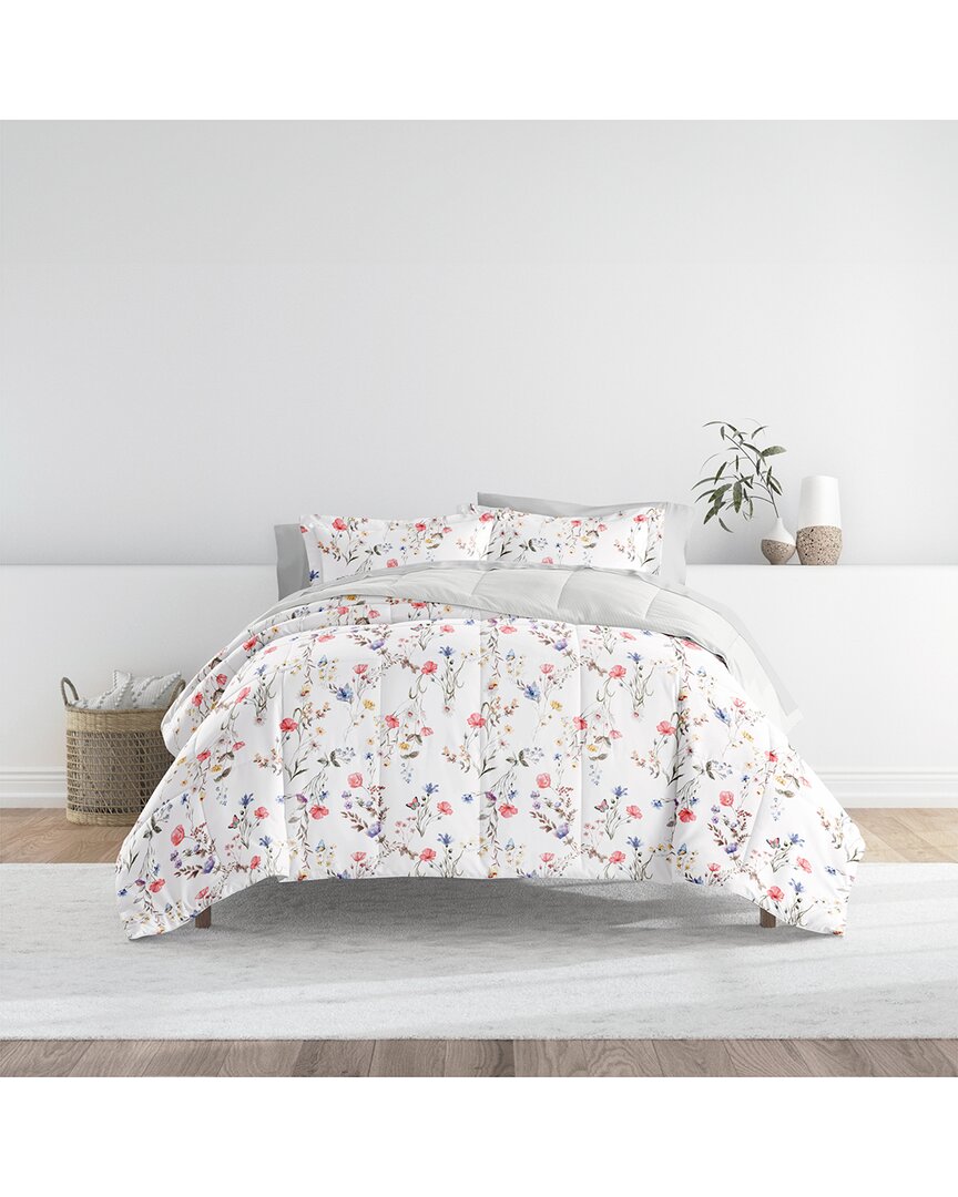 Home Collection All Season Down-alternative Comforter Set In Pink