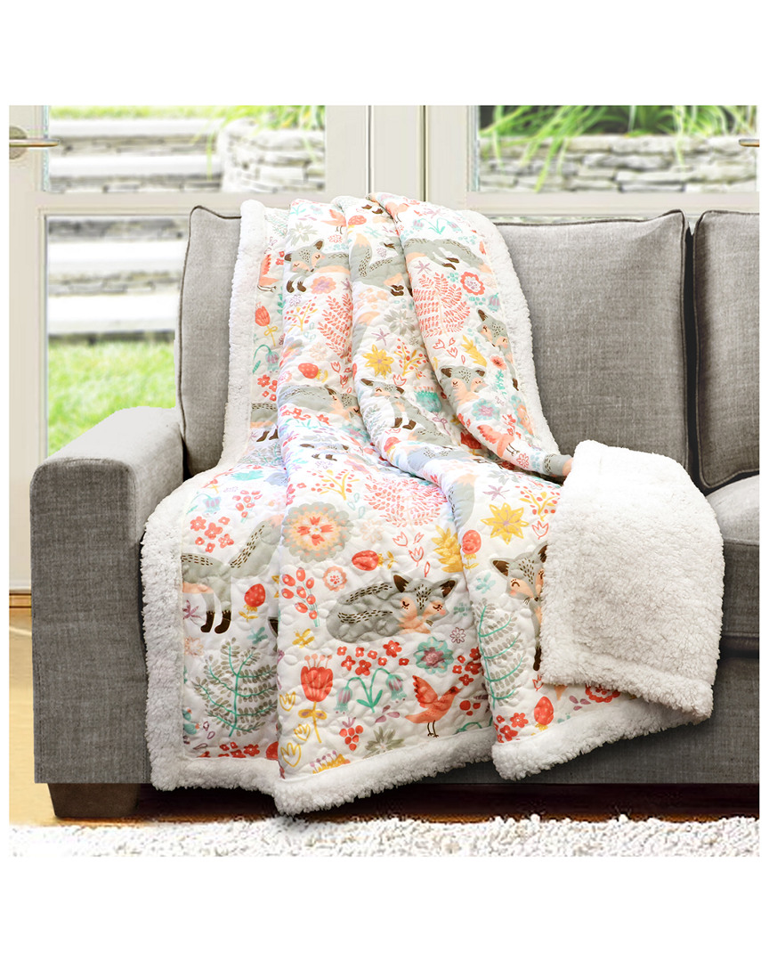 Lush Decor Pixie Fox Throw Sherpa