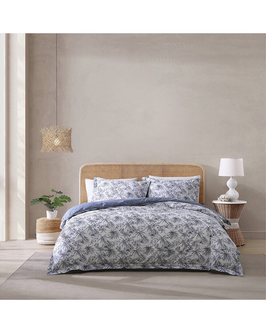 Tommy Bahama Pen & Ink Percale Duvet Cover Set