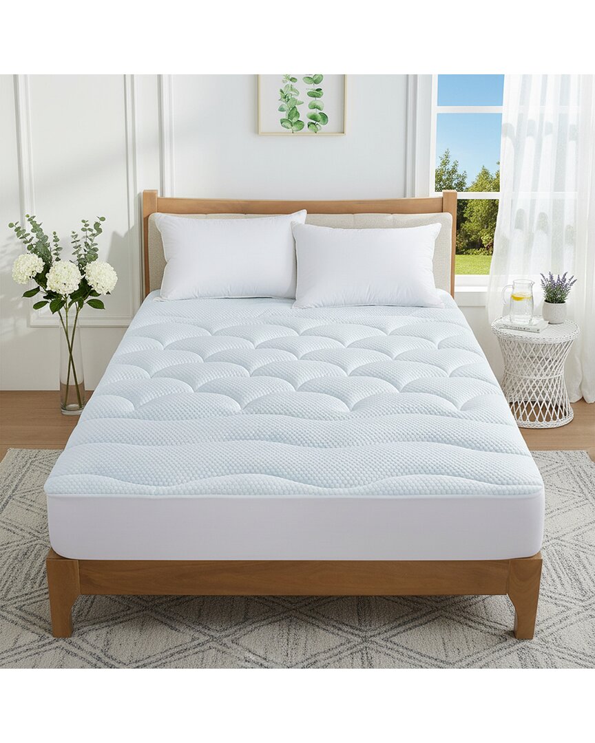 Unikome Cooling Breathable Waterproof Quilted Mattress Pad With Deep Pocket