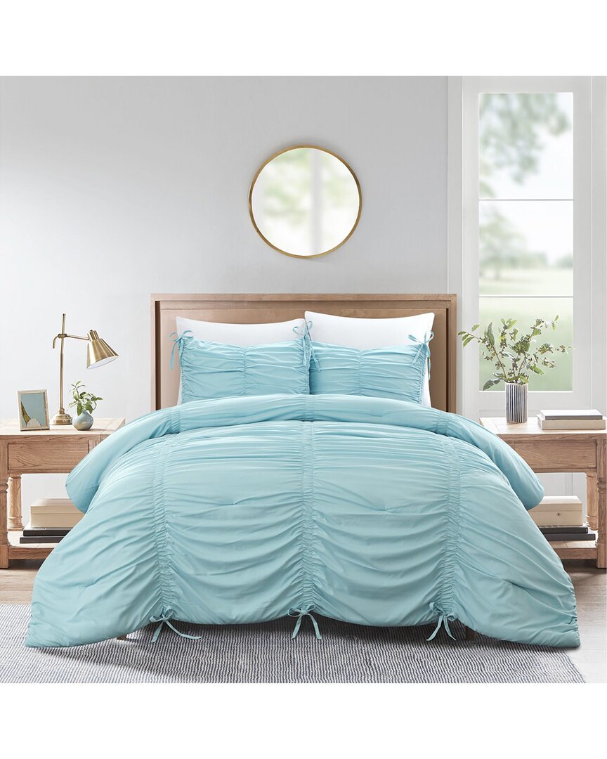 G-race Living Abril Ruched Comforter Set