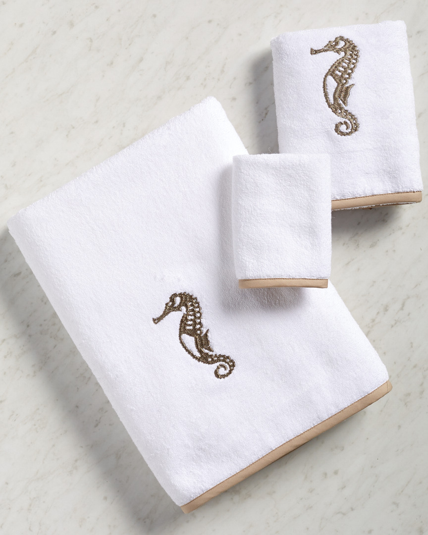 Montague & Capulet Seahorse 3pc Towel Set