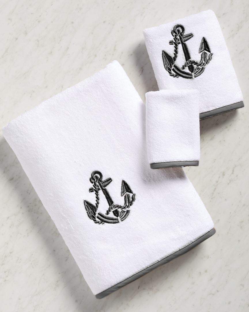 Montague & Capulet Anchor 3pc Towel Set