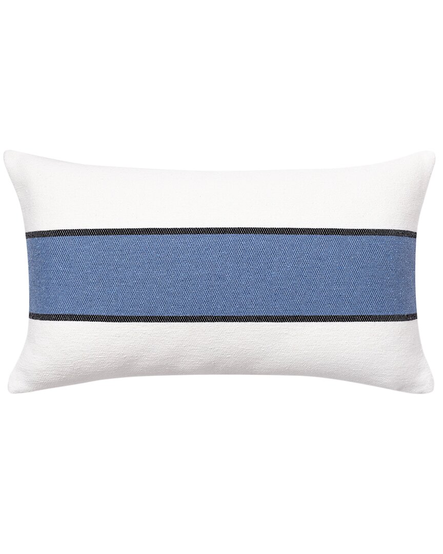 Brooks Brothers Striped Color Blocked Decorative Cotton Pillow